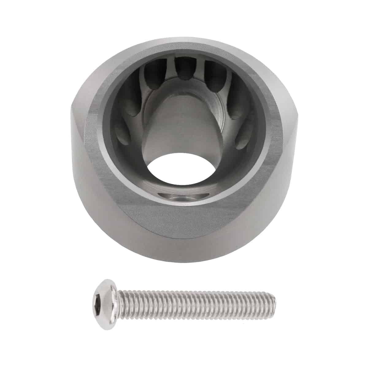 Fastway Pro Moto Billet Spark Arrestor End Cap For KTM SXF/XCF 2014-2018 (PMB-01-3106)