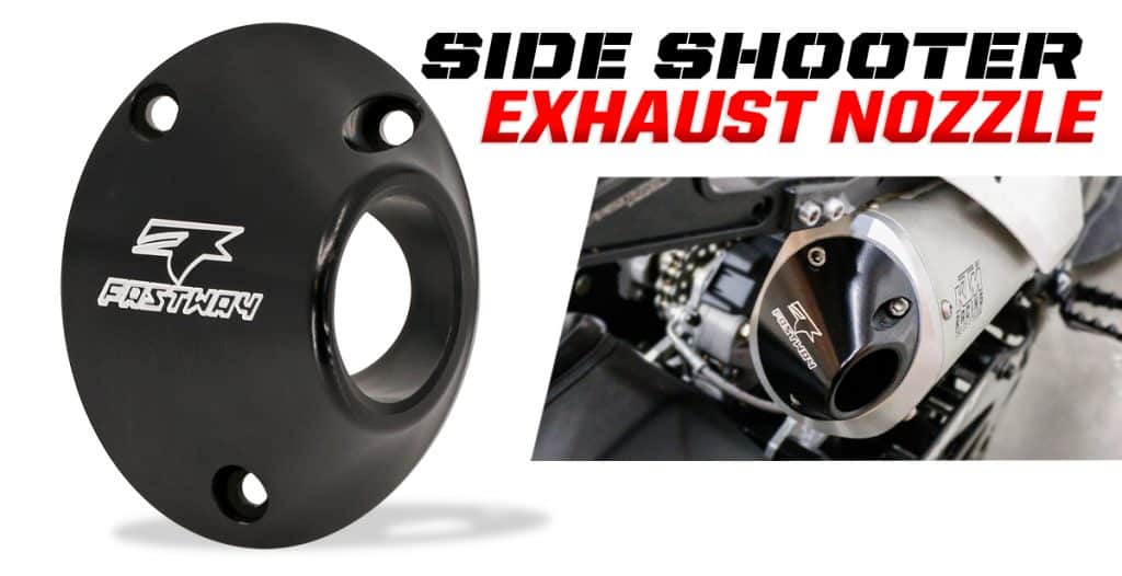 Fastway Sider Shooter Exhaust Nozzle Prevents Excessive heat on Gear